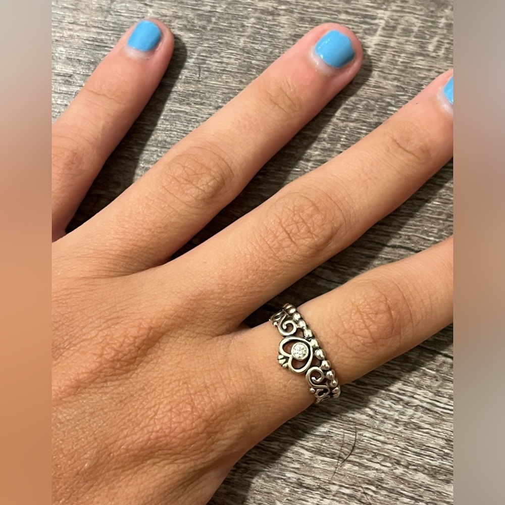 Princess Tiara Crown Ring